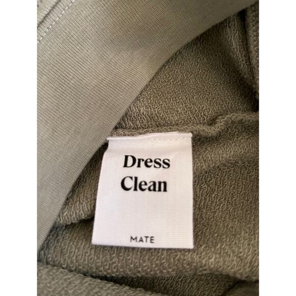 MATE THE LABEL Mini Organic Terry Raglan Sweatshirt Sz 12-18 month Sage - Picture 4 of 4